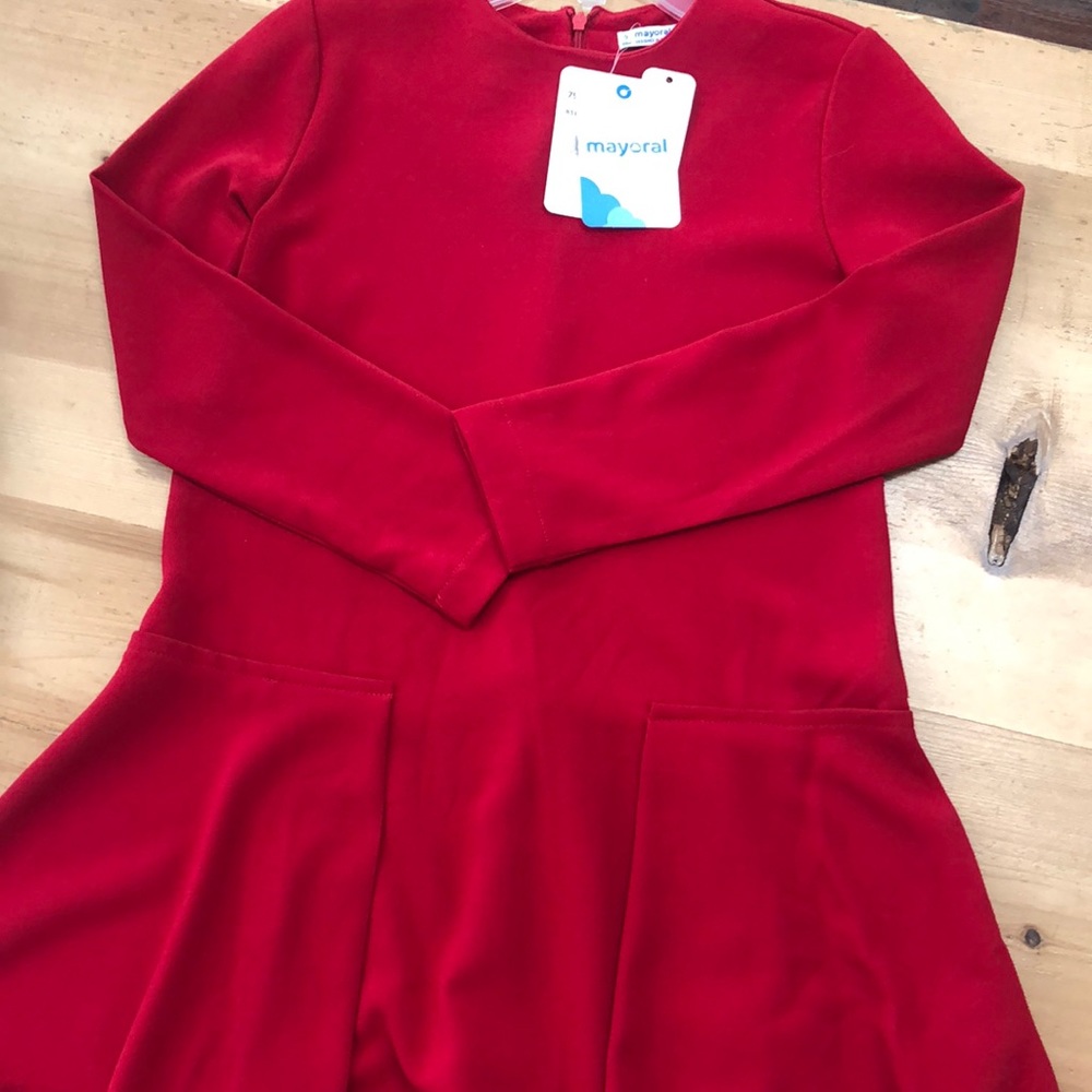 Girls red dress- perfect for Valentine’s Day ❤️
